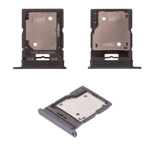 SIM Card Holder compatible with Xiaomi Redmi Note 11 Pro 5G, gray 