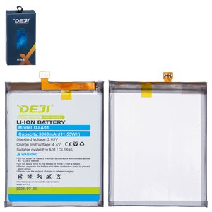 Аккумулятор Deji QL1695 для Samsung A015 Galaxy A01, Li ion, 3,85 B, 3000 мАч