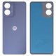 Задняя панель корпуса для Motorola Moto G04s, черная