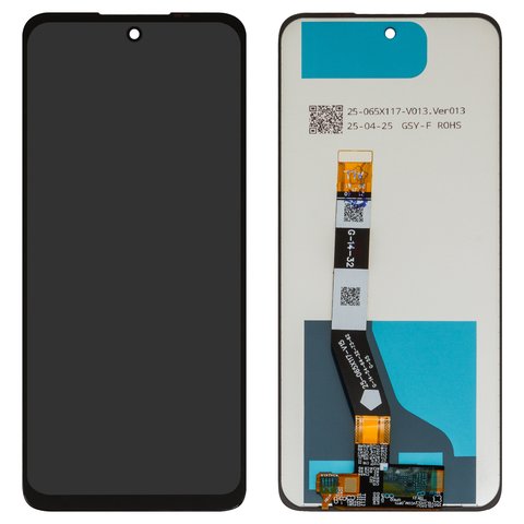 Дисплей для Motorola Moto G14 PAYF0010IN, Moto G54, Moto G55, Moto G64, Moto G73 XT2237, черный, без рамки, High Copy, universal