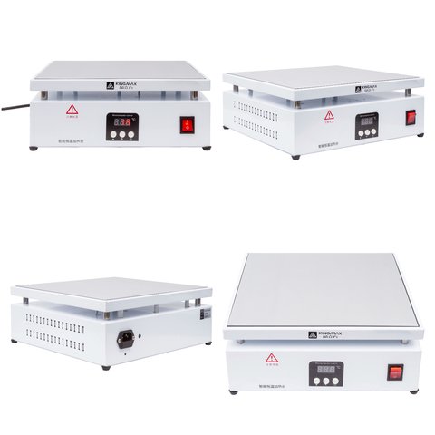 Preheating Platform Kingmax HOTB 30, for motherboards repairing, 30*30cm, 40 400°С, 1500W 