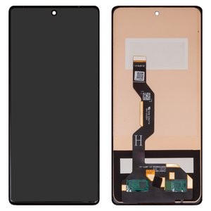 LCD compatible with Motorola Edge 50 Fusion, Moto G85, black, without frame, Copy, TFT , XT2427 3, XT2429 