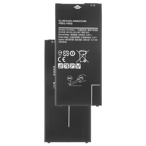Batería EB BG610ABE puede usarse con Samsung G610 Galaxy J7 Prime, J415 Galaxy J4+, J610 Galaxy J6+, Li ion, 3.85 V, 3300 mAh