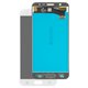 Pantalla LCD puede usarse con Samsung G610 Galaxy J7 Prime, SM-G610 Galaxy On Nxt, blanco, sin marco, original (vidrio reemplazado)