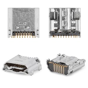 Conector de carga puede usarse con Samsung P3200 Galaxy Tab3, P3210 Galaxy Tab 3, P5200 Galaxy Tab3, P5210 Galaxy Tab3, T210, T2100 Galaxy Tab 3, T2105 Galaxy Tab 3 Kids, T2110 Galaxy Tab 3, T230 Galaxy Tab 4 7.0, T231 Galaxy Tab 4 7.0 3G , T235 Galaxy Tab 4 7.0 LTE, 11 pin, micro USB tipo B