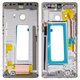 Parte media de carcasa puede usarse con Samsung N950FD Galaxy Note 8 Duos, dorada, marco para fijar pantalla