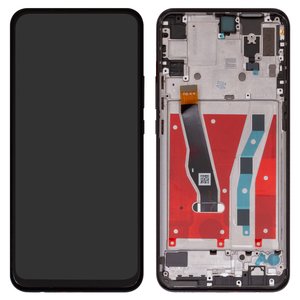 Pantalla LCD puede usarse con Huawei P Smart Z, negro, con marco, Original PRC 