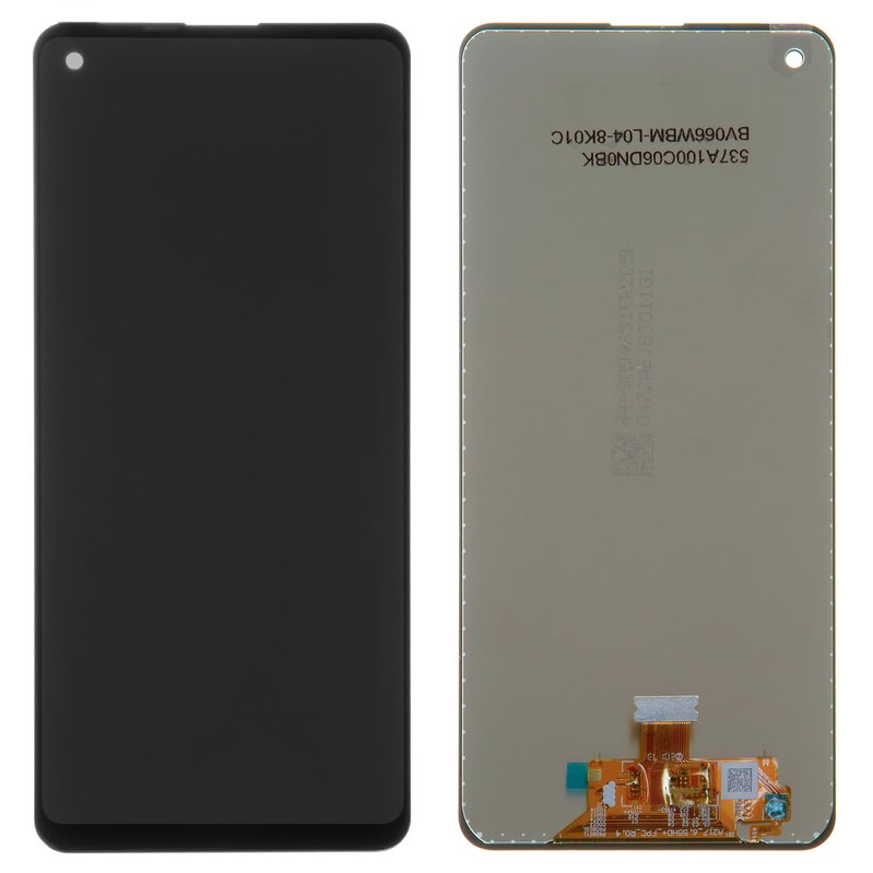 Pantalla LCD puede usarse con Samsung A217 Galaxy A21s, negro, sin marco,  Original (PRC) - GsmServer