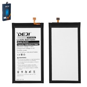 Batería Deji EB BG975ABE puede usarse con Samsung G975 Galaxy S10 Plus, Li ion, 3.85 V, 4100 mAh