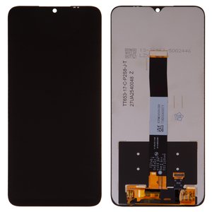 Pantalla LCD puede usarse con Xiaomi Poco C3, Redmi 10A, Redmi 9A, Redmi 9AT, Redmi 9C, negro, sin marco, Copy, In Cell, M2006C3LG, M2006C3LI, M2006C3LC, M2006C3MG, M2006C3MT