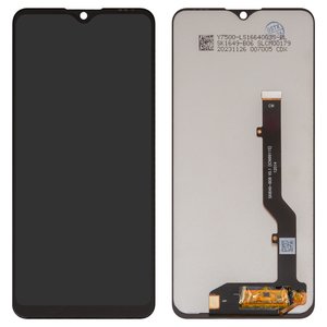Pantalla LCD puede usarse con ZTE Blade A7S 2020 , negro, sin marco, High Copy, SKI649 B08 V0.1