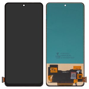 Pantalla LCD puede usarse con Xiaomi Mi 11i, Poco F3, Poco F4, Redmi K40, negro, sin marco, FLYCDI, TFT 