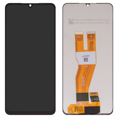 Pantalla LCD puede usarse con Samsung A055 Galaxy A05, negro, sin marco, original vidrio reemplazado