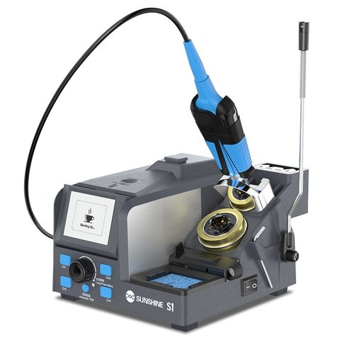 Estación de soldadura Sunshine S1, digital, 80 W, con asa en forma de pinza