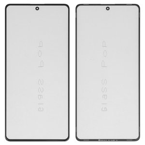 Vidrio de carcasa G+OCA PRO puede usarse con Xiaomi Poco X5 Pro, Redmi Note 12 Pro 5G, Redmi Note 12 Pro Plus, con película OCA, negro