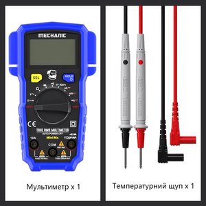 Multímetro Mechanic Mini MX, digital