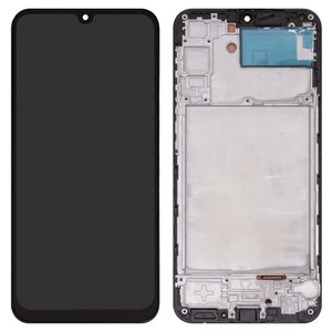 Pantalla LCD puede usarse con Samsung A245 Galaxy A24, negro, con marco, Copy, TFT 