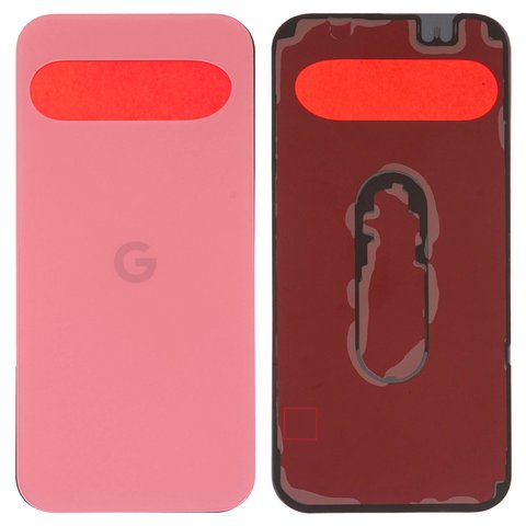 Panel trasero de carcasa puede usarse con Google Pixel 9, rosada, peony