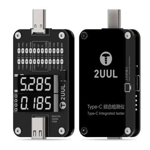 Probador USB 2UUL PW32, USB tipo C