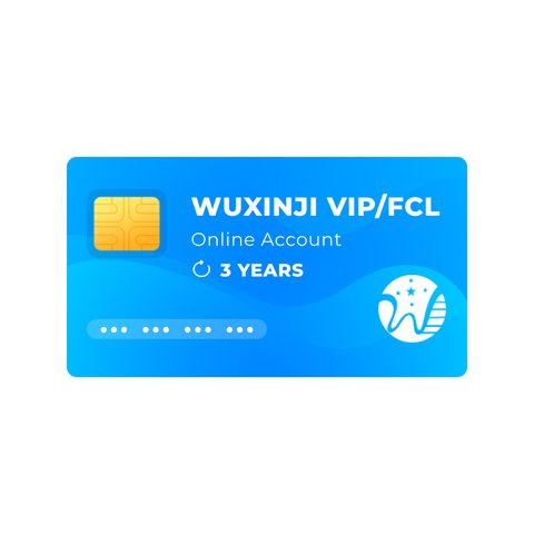 Cuenta online WUXINJI VIP FCL por 3 años