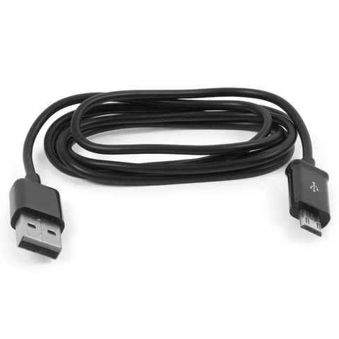 USB кабель Samsung, USB тип A, micro USB тип B, чорний