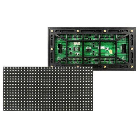 LED модуль для реклами P8 RGB SMD 256 × 128 мм, 32 × 16 точок, IP65, 6000 нт 