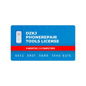 Лицензия DZKJ PhoneRepair Tools 3 месяца 3 компьютера 