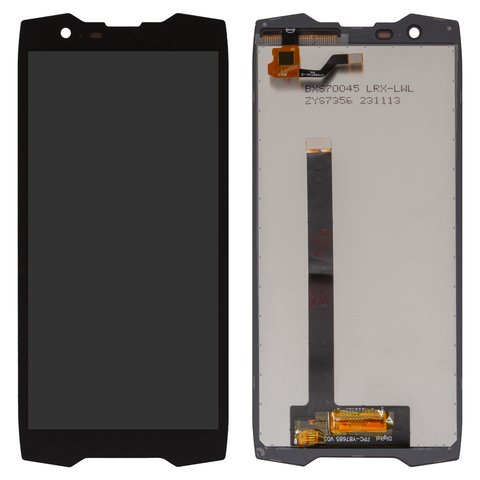 Дисплей для Blackview BV6800, BV6800 Pro, чорний, без рамки, High Copy, FPC Y87685