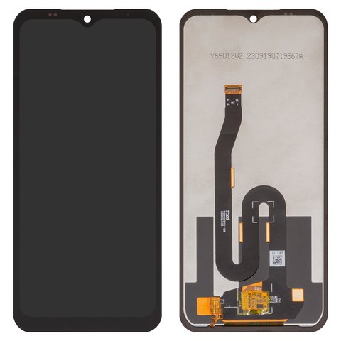 Дисплей для Ulefone Armor X13, чорний, без рамки, High Copy