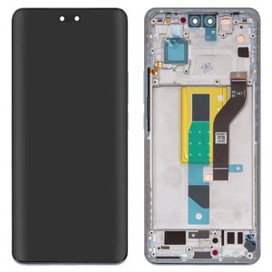 Дисплей для Xiaomi 13 Lite, блакитний, з рамкою, Original PRC , lite blue