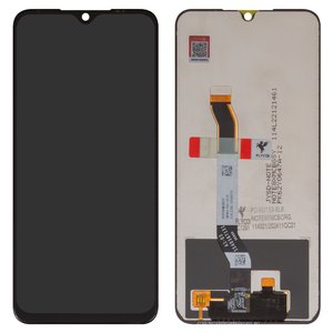 Дисплей для Xiaomi Redmi Note 8, чорний, без логотипа, без рамки, FLYCDI, M1908C3JH, M1908C3JG, M1908C3JI