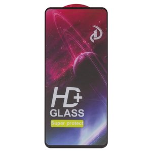 Захисне скло All Spares для Samsung M556 Galaxy M55, сумісне з чохлом, Full Glue, чорний
