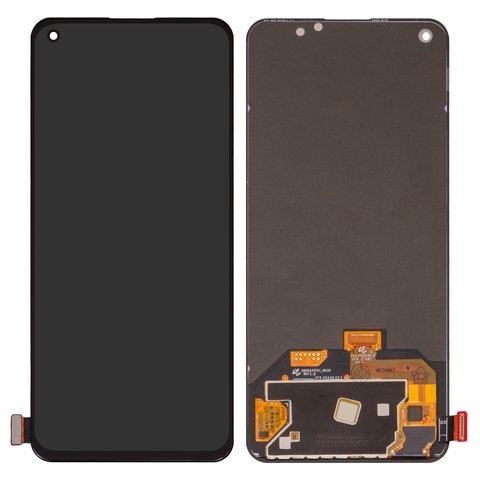 Дисплей для Realme GT 5G, GT Master; OnePlus Nord 2 5G, Nord 2T, Nord CE 5G; Oppo Reno5 4G, Reno5 5G, Reno6, чорний, без рамки, Original PRC , CPH2159, PEGM00, PEGT00, CPH2145, AMS643YE01 REV 5.9