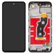 Дисплей для ZTE Blade V70, Nubia V70, черный, с рамкой, High Copy, TXDI670QBAPX-23