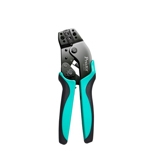 Кримпер Pro'sKit CP 751C для неізольованих гайкових клем та втулкових наконечників