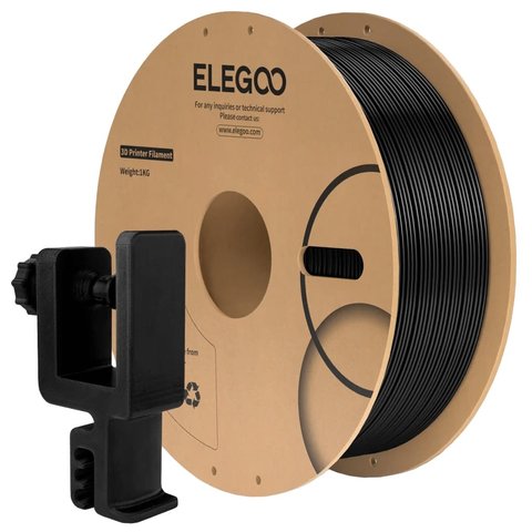 Філамент для 3D принтера ELEGOO PC Black, 1 кг