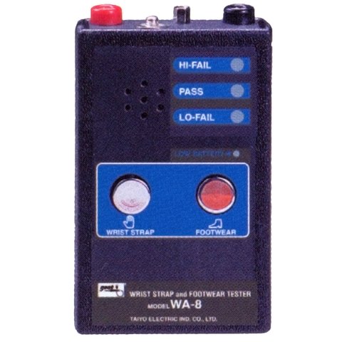 Wrist Strap and Footwear Resistivity Tester Goot WA 8